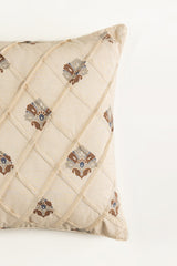 Damask Hatch T-150 Square Cushion Cover
