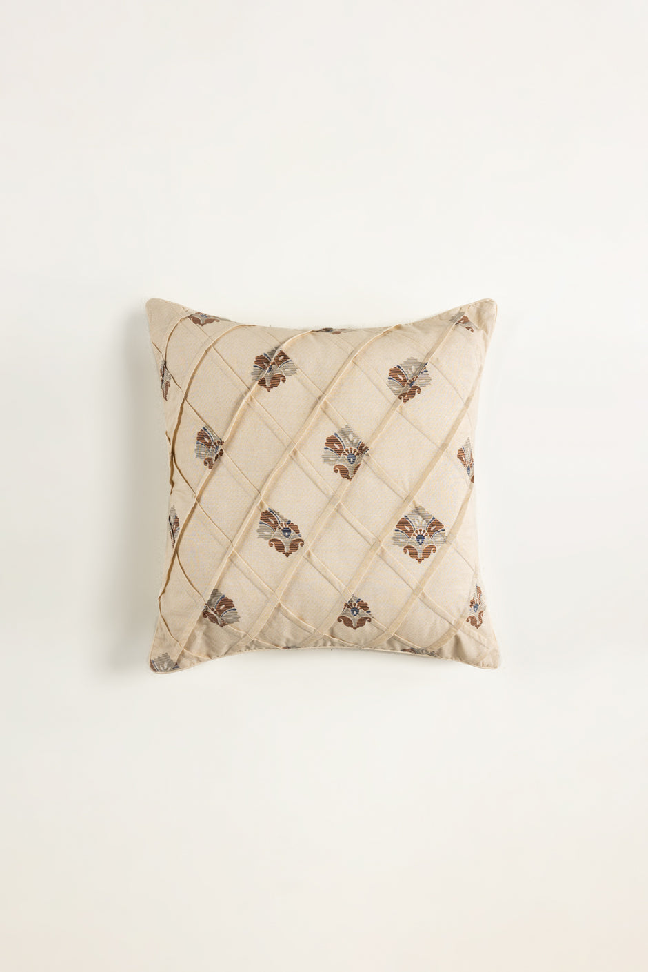 Damask Hatch T-150 Square Cushion Cover