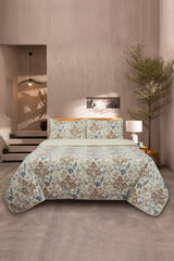 Damask Hatch T-150 Bed Throw