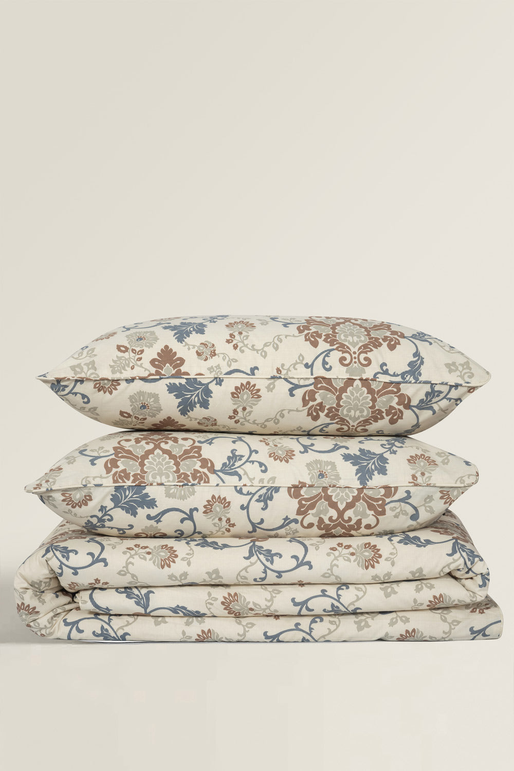 Damask Hatch T-150 Quilt Cover Set