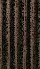 Dark Chocolate Chenille Curtain