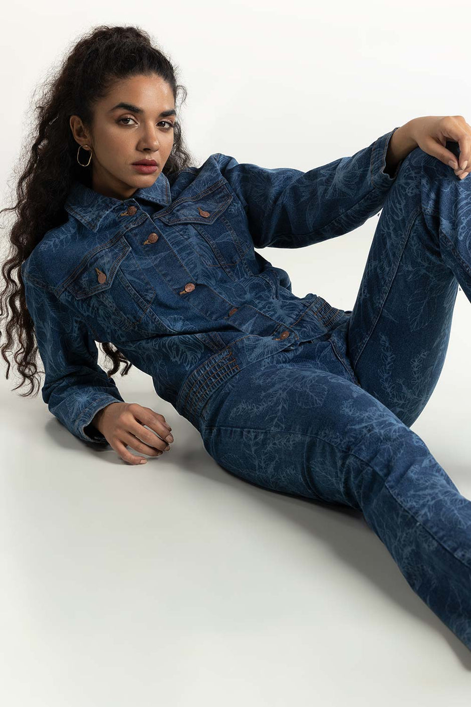 Dark Blue Denim Jeans