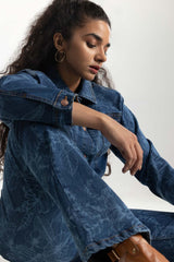 Dark Blue Denim Jeans 224-210-100