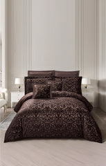 Dark Chocolate Chenille Comforter Set