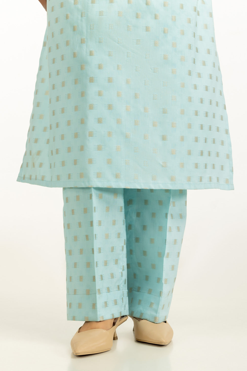 Denier Jacquard Co-Ord Set Ipst-55088-A
