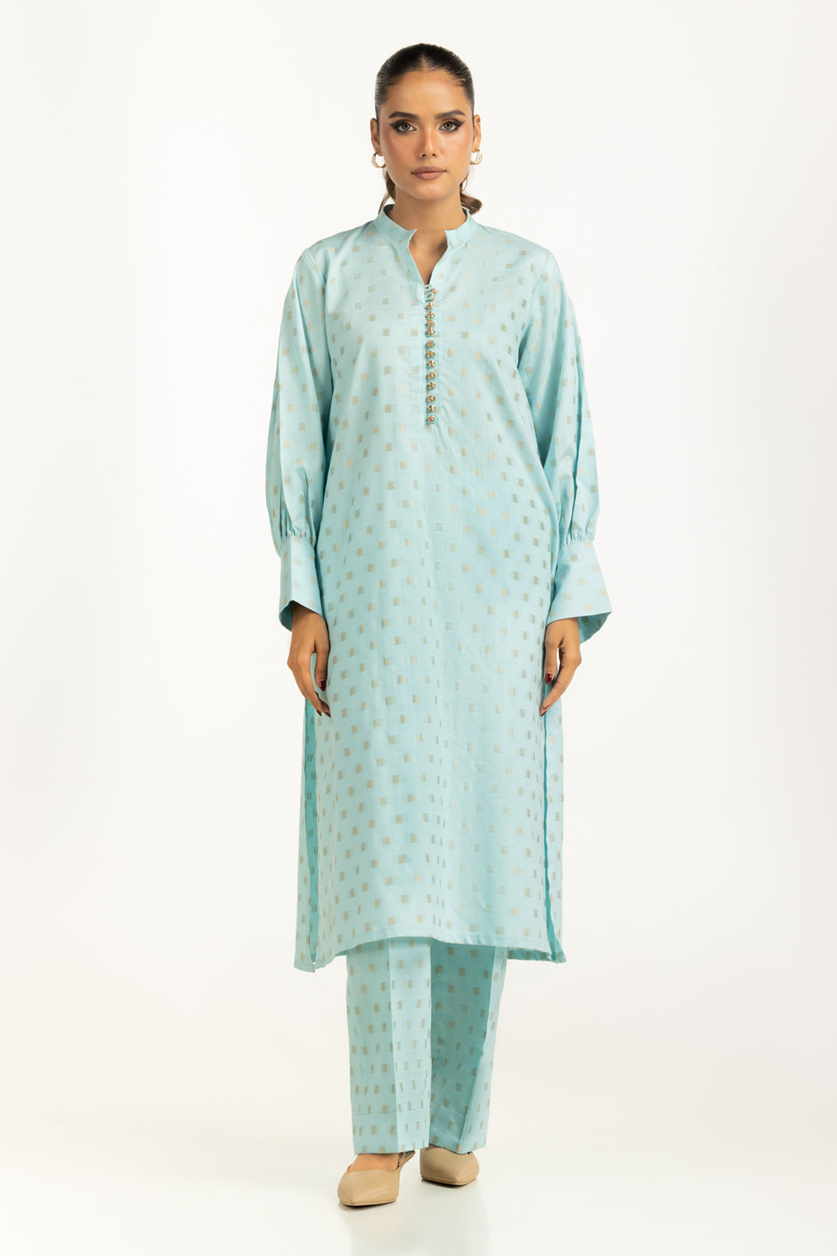 Denier Jacquard Co-Ord Set