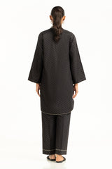 Denier Jacquard Co-Ord Set Ipst-55089-B