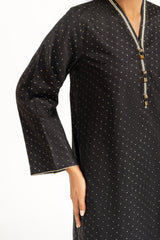 Denier Jacquard Co-Ord Set Ipst-55089-B