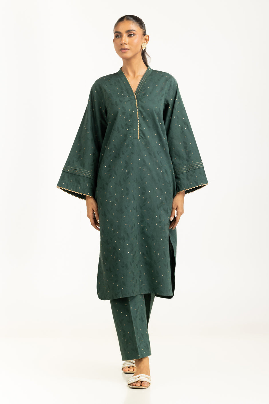Denier Jacquard Co-Ord Set