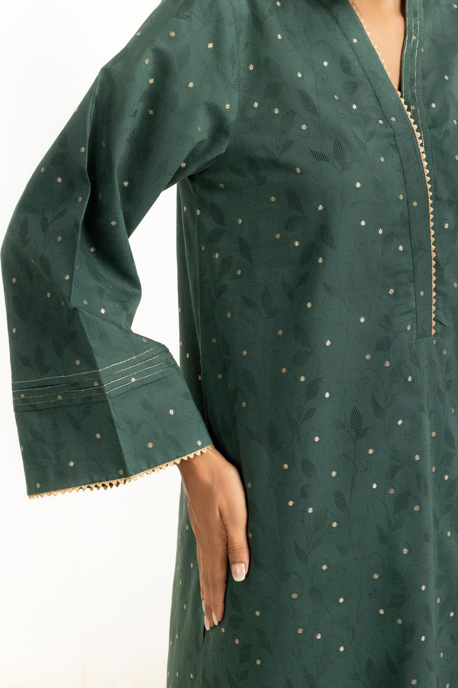 Denier Jacquard Co-Ord Set