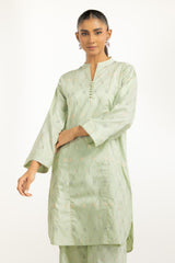 Denier Jacquard Co-Ord Set Ipst-55092-A