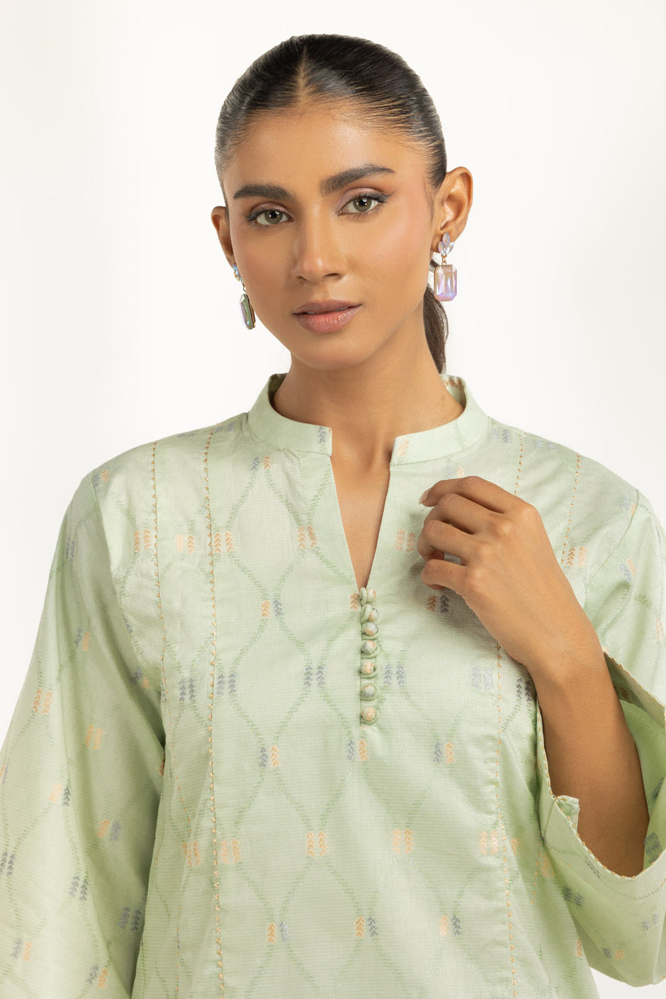 Denier Jacquard Co-Ord Set