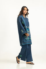 Denier Jacquard Embroidered Co-Ord Set IPST-55090-A