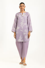 Denier Jacquard Printed Co-Ord Set IPST-55264-A