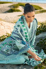3 Piece Digital Printed Linen Khaddar Suit with Dupatta SC-52005