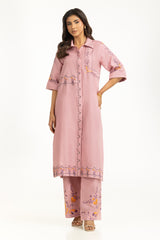 Dobby Embroidered Co-Ord Set IPST-44809-B