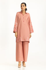 Dobby Embroidered Co-Ord Set IPST-44815-A