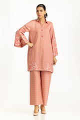 Dobby Embroidered Co-Ord Set IPST-44815-A