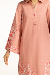 Dobby Embroidered Co-Ord Set IPST-44815-A