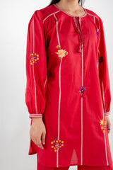 Dobby Embroidered Co-Ord Set IPST-77168