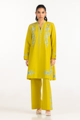 Dobby Embroidered Co-Ord Set IPST-77169