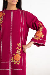 Dobby Embroidered Co-Ord Set IPST-77237