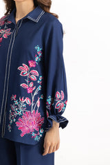 Dobby Embroidered Co-Ord Set IPST-77238