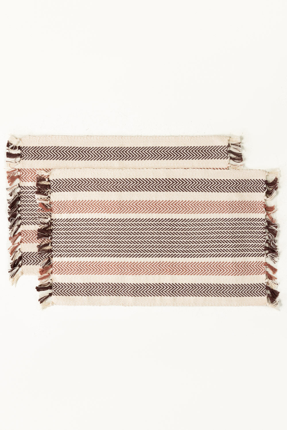 Dobby placemat Pair