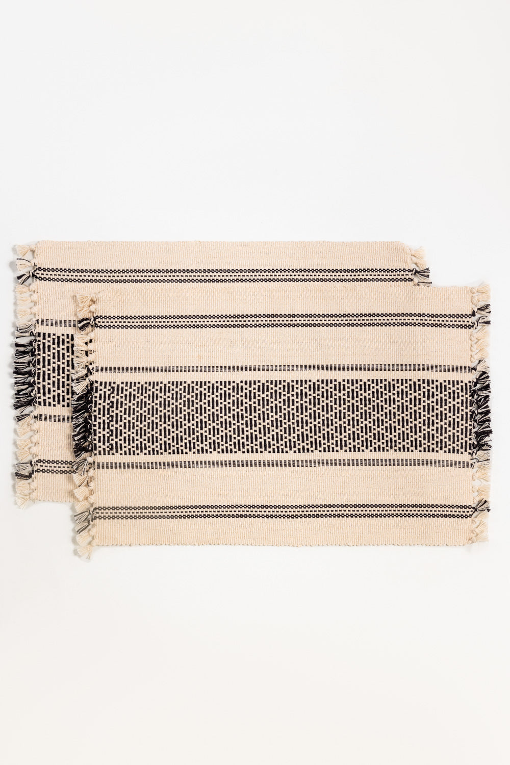 Dobby Fabric place mat pair