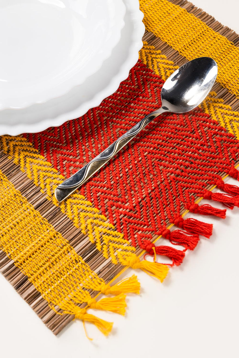 Dobby Sanober Stick Placemat Pair