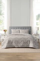 Doeskin Multi Layer Jacquard Bed Spread Set