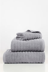 Dove Grey Combed Plain Towel