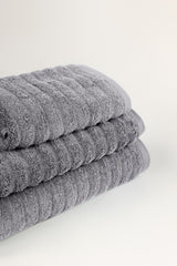 Dove Grey Combed Plain Towel