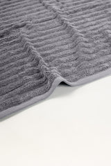 Dove Grey Combed Plain Towel