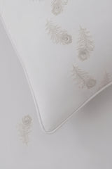 Dove T-400 Embroidered Quilt Cover Set
