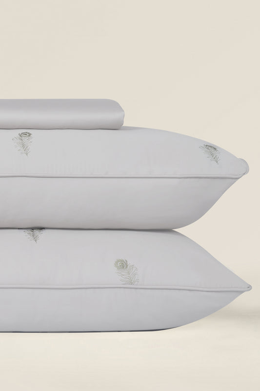 Dove T-400 Embroidered Bed Sheet Set