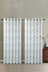 Drizzle Embroidered Curtain