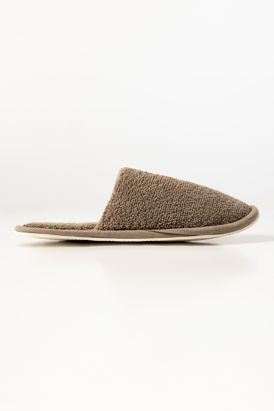 Dusty Green Terry Slippers