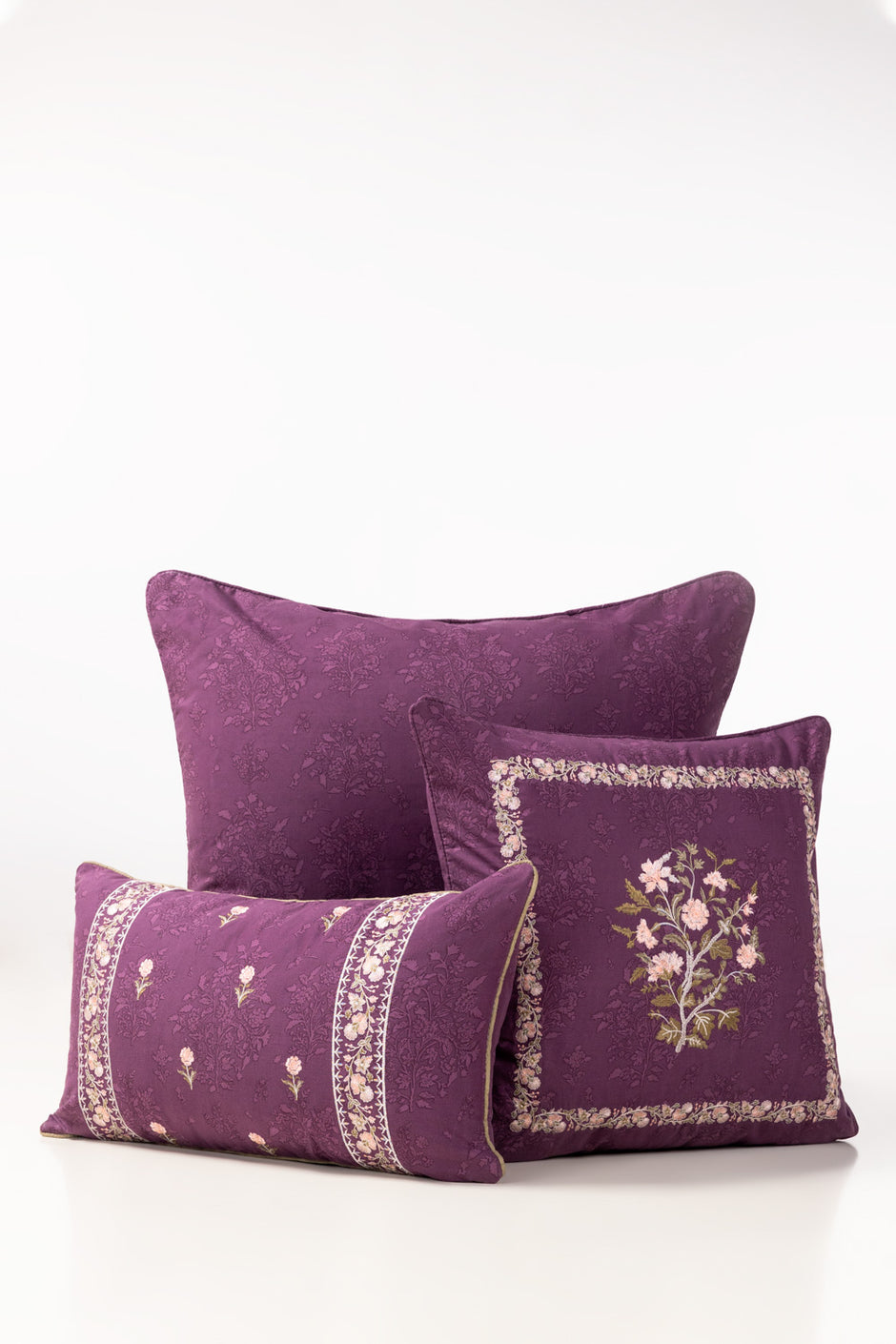 Dusty Mauve T-150 Euro Sham Cushion Cover