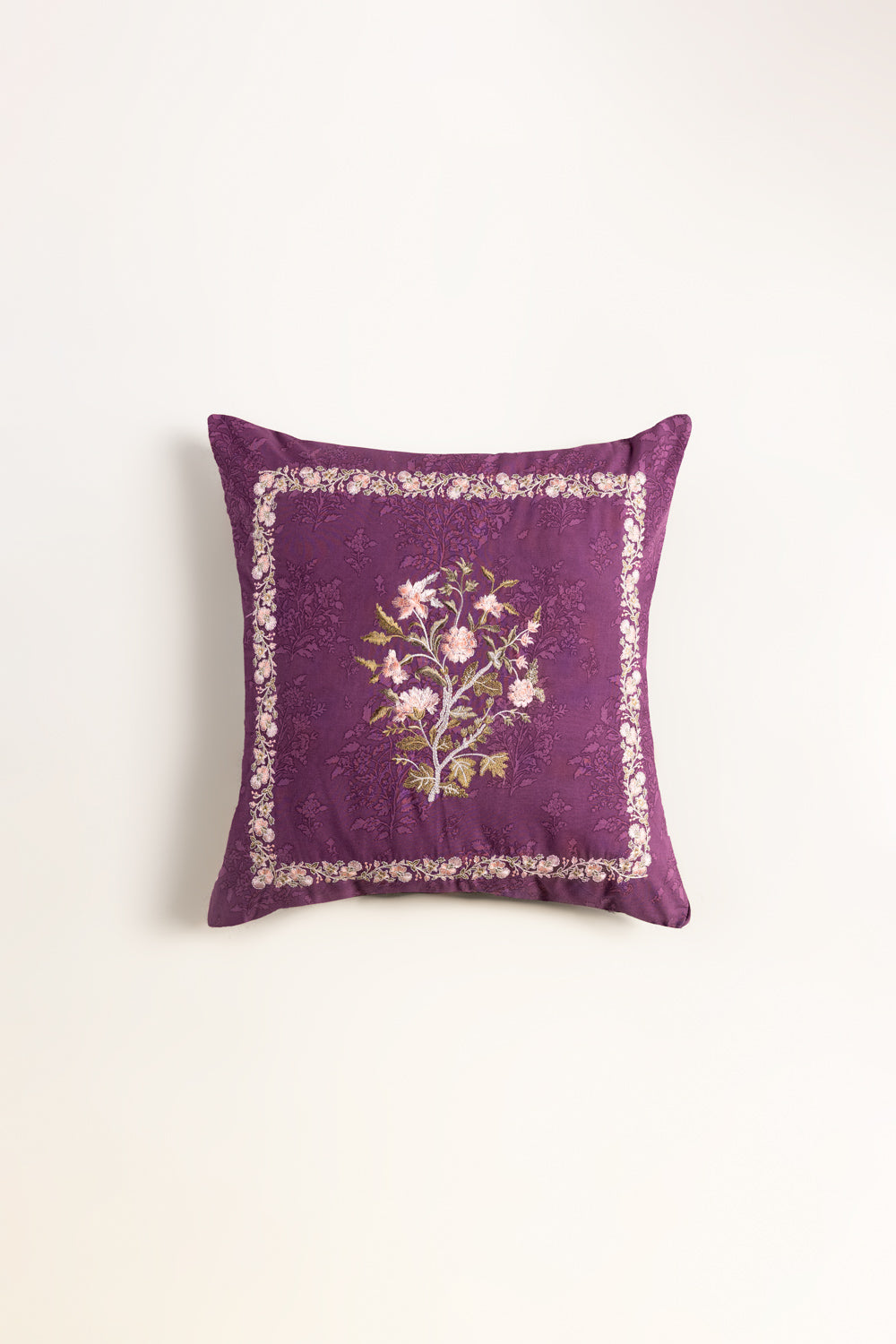 Dusty Mauve T-150 Square Cushion Cover