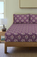 Dusty Mauve T-150 Fitted Sheet Set