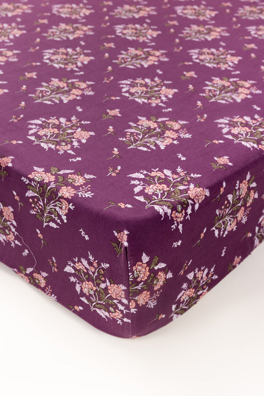 Dusty Mauve T-150 Fitted Sheet Set