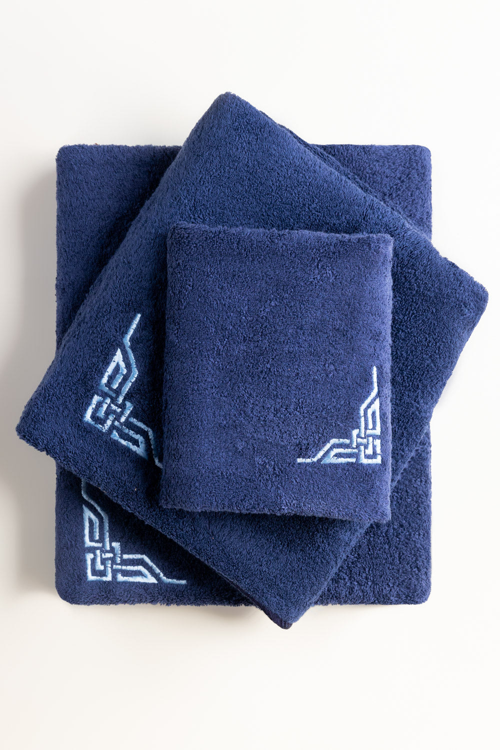 Eclipse 3pcs Embroidered Towel Set