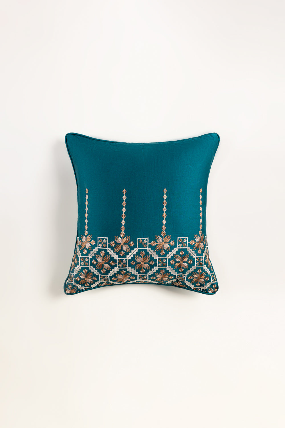 Elegancia Embroidered Cushion Cover