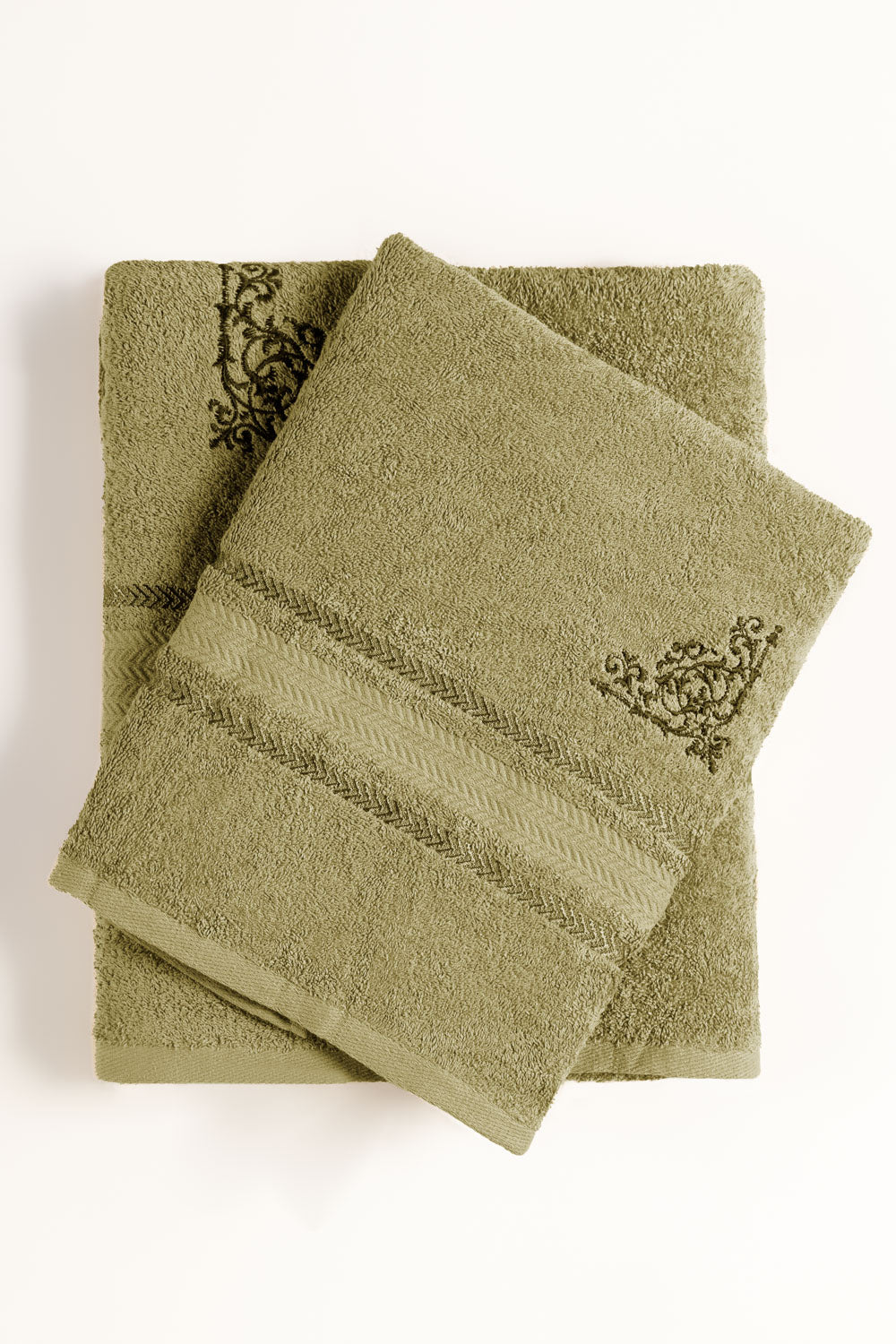 Elm Embroidered Towel
