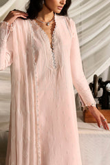 3 Piece Embroidered Lawn Suit with Embroidered Chiffon Dupatta KD-62002