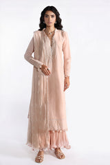 3 Piece Embroidered Lawn Suit with Embroidered Chiffon Dupatta KD-62002