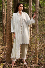 3 Piece Embroidered Lawn Suit with Embroidered Chiffon Dupatta KD-62004