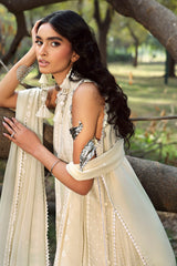 3 Piece Embroidered Lawn Suit with Embroidered Chiffon Dupatta KD-62005