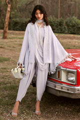 3 Piece Embroidered Lawn Suit with Embroidered Chiffon Dupatta KD-62007